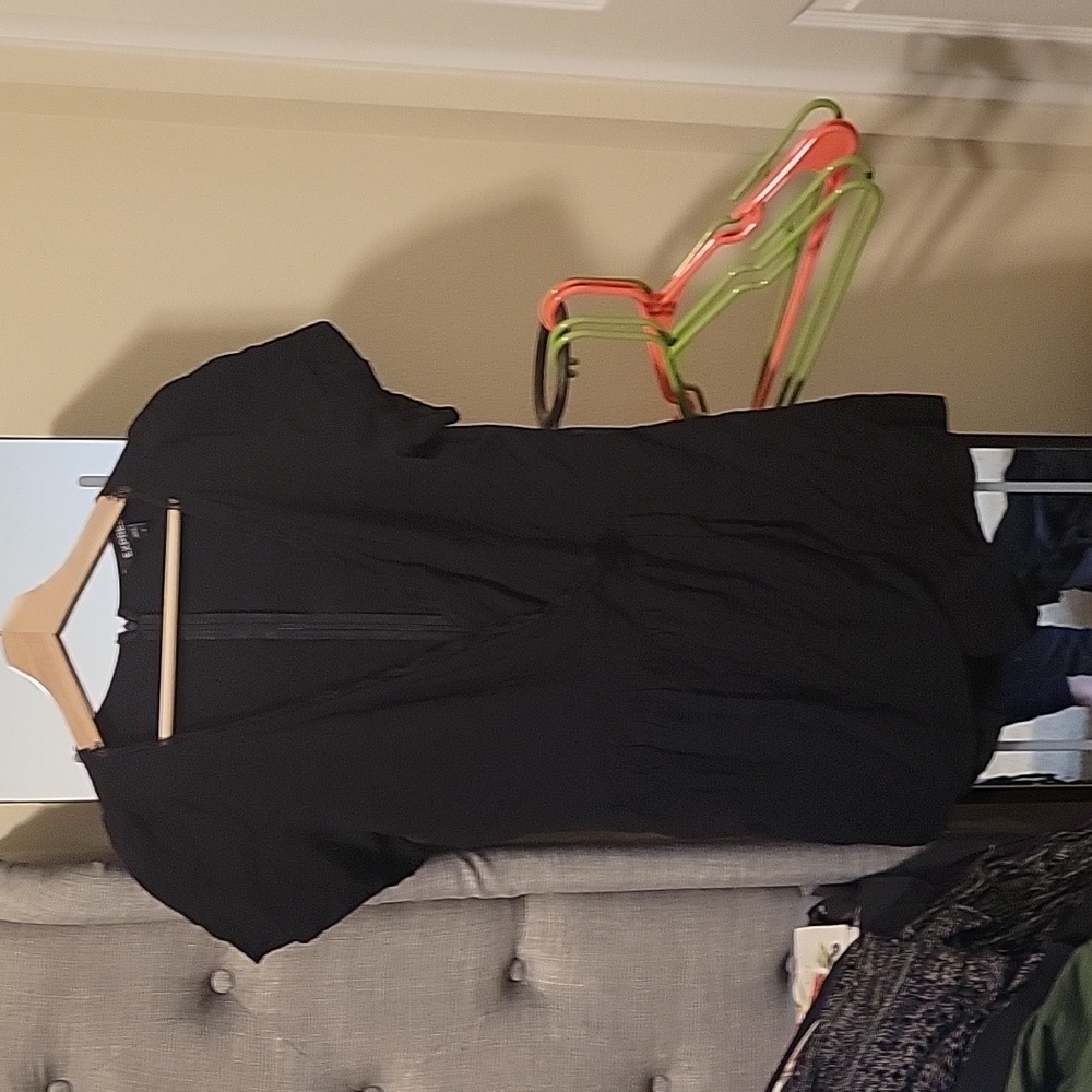 Express black romper size small